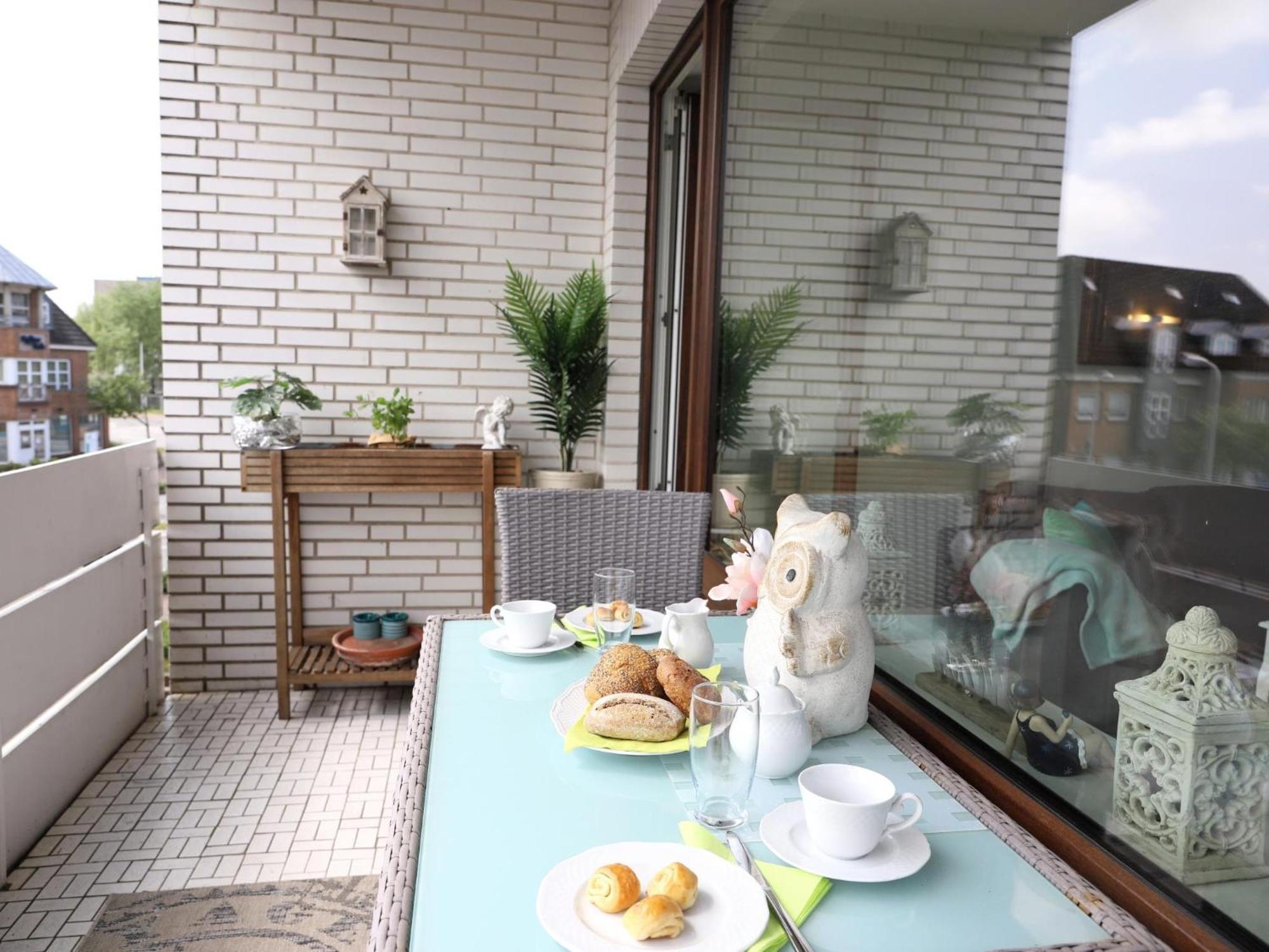 Moderne 2 Zimmerwohnung Mit Grosszuegigem Suedbalkon In Der Ersten Etage Westerland Exterior foto